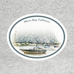 Summer Fog In Morro Bay California T-Shirt